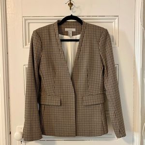 Houndstooth H&M blazer
